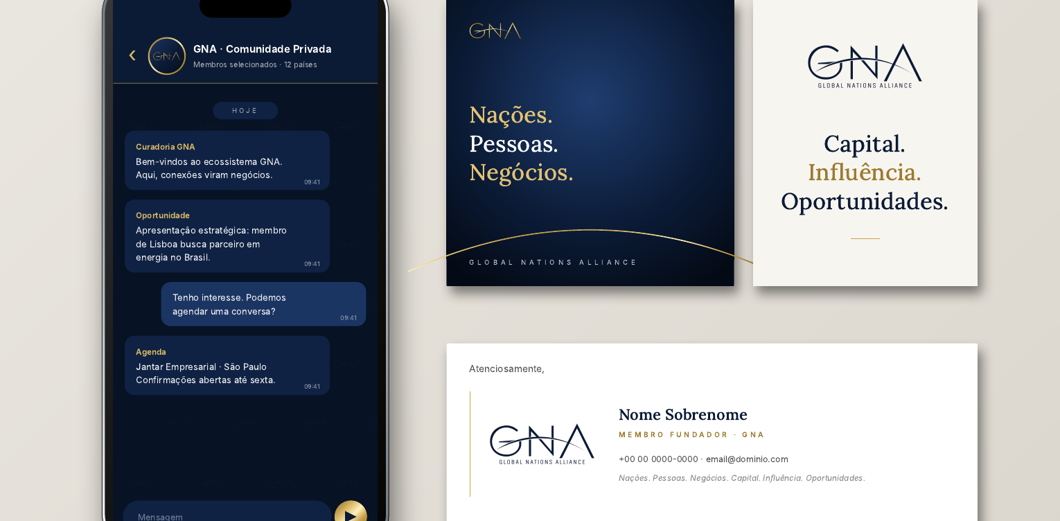 GNA · comunidade