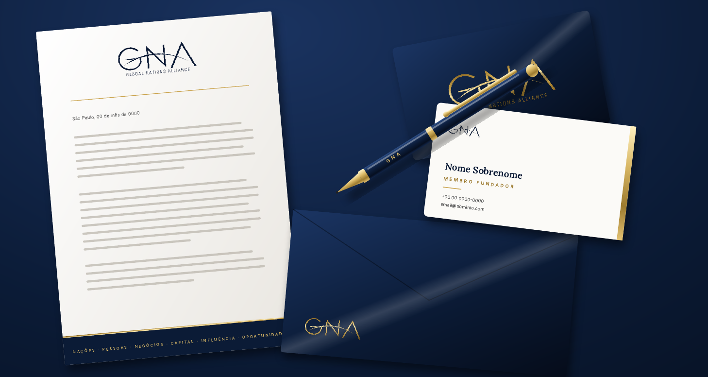 GNA · papelaria